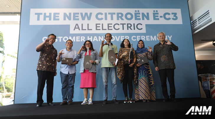 Citroën Indonesia Handover 50 Unit Ë-C3 EV Pada&nbsp;Konsumen!
