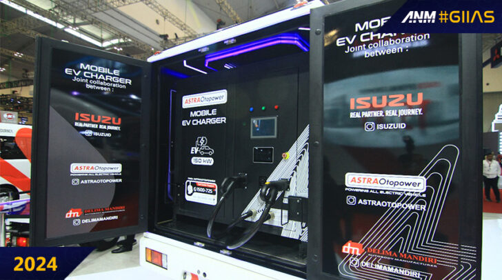GIIAS 2024: Isuzu Tampilkan ELF Sebagai Basis Kendaraan Mobile EV&nbsp;Charger