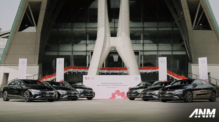 Mercedes-Benz Kirimkan EQ-Series untuk Mobilitas HUT RI ke-79 di IKN